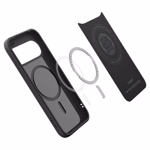 Spigen Liquid Air Mag MagSafe ümbris mudelile Google Pixel 11, mattmust