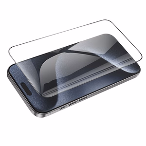 Karastatud klaas to iPhone 16 PRO / 17 / 17 PRO Hoco HD 5D Guardian shield 10 pcs G14 must