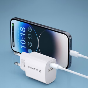 Wozinsky WGWCW USB-A USB-C 20W Wall Laadija - valge