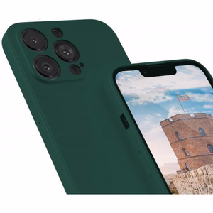 Telefoni ümbris Liquid Silicone Edge Samsung M336 M33 5G (smaragdroheline)