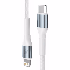 3mk Hyper Cable N-SERIES USB-C / Lightning kaabel 3m PD 3.0 9V/3A 27W valge