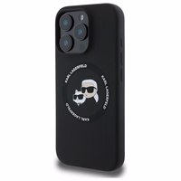 Karl Lagerfeld KLHMP16XSKCHTCK iPhone 16 Pro Max 6.9" must/must hardcase Silicone Karl&Choupette Heads MagSafe