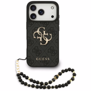 Guess 4G Strap 4G Classic Logo Ümbris jaoks iPhone 17 Pro - Must