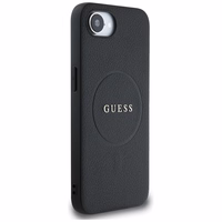 Guess PU Grained Classic Logo ümbris with MagSafe jaoks iPhone 16e - must