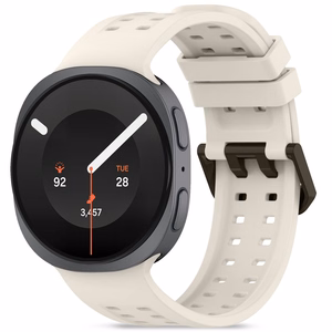 Tech-Protect Silicone Air rihm mudelile Samsung Galaxy Watch 40/44/46 mm – beež