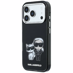 KARL LAGERFELD ümbris mudelile IPHONE 18 Pro /17 Pro ühildub MagSafe'iga (Bodies Sketch) (värv: must)