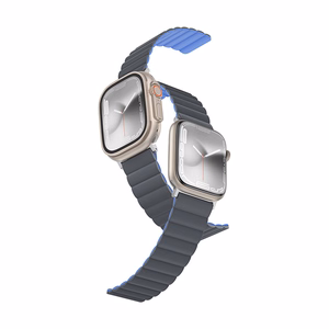 Amazing Thing Ремешок Smoothie Mag AWSPMGB для Apple Watch 49/45/41 серый