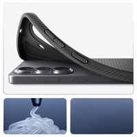 SPIGEN ümbris LIQUID AIR MAG ühildub MagSafe'iga SAMSUNG S26 Plus'ile matt mustaga