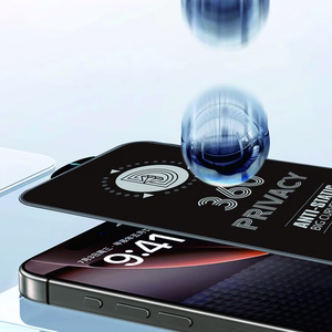 Tempered klaas Privaatsus 360 for Samsung Galaxy S25 Ultra fingerprint-ühilduv
