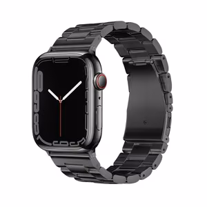 Strap for Apple Watch Forcell F-Design FA10 steel clasp 42 / 44 / 45 / 49 mm black