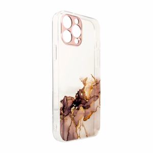 Marble Case чехол для Xiaomi Redmi Note 11 Pro гелевая крышка мрамор коричневый