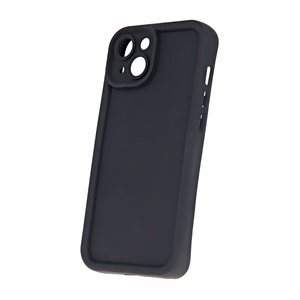 Rim TPU ümbris jaoks Motorola E13 must