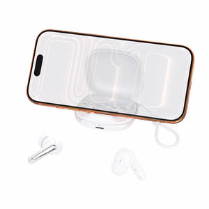 XO Bluetooth kõrvaklapid G53 TWS valge ANC + ENC alusega