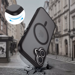 Tech-Protect MagEdge MagSafe Ümbris jaoks iPhone 17 - Matt Must