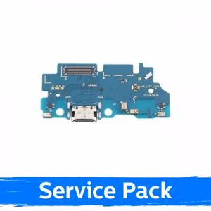 Charging Port Compatible With Samsung A165 A16 4G with Flex / Plata (Service Pack)
