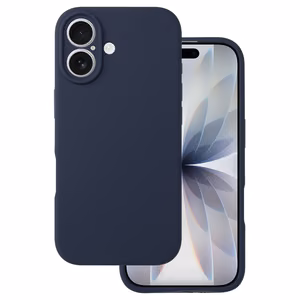 Silicone Lite Ümbris jaoks Iphone 17 tumesinine