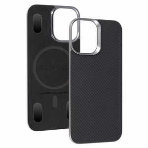 Liavec Carbon Layer Magsafe Aramid Fiber ümbris Iphone 17 must