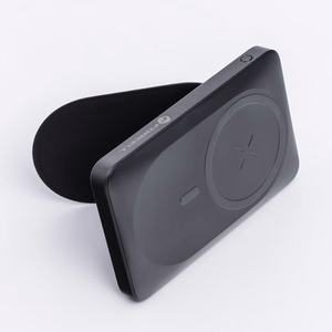 Powerbank совместимый с MagSafe Forcell F-Energy MagStand F10K2 QC3.0 PD 5A 20W 10000 mAh черный