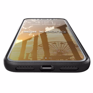 X-Doria Dash Leather ümbris seadmele iPhone X, must