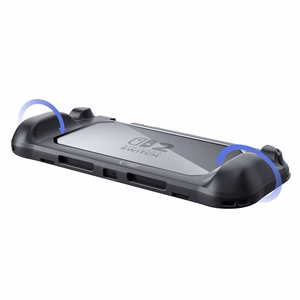 Tech-Protect MagMat Ümbris jaoks Nintendo Switch 2 - Must and Läbipaistev