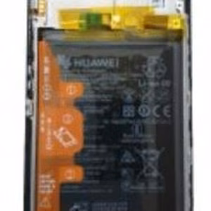 LCD ekraan Huawei P Smart 2021/Honor Y7a/Honor 10X Lite puuteekraani, raami ja akuga Midnight Black originaal (service pack)