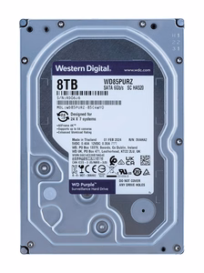 WESTERN DIGITAL Purple 8TB SATA 3.0 256 MB 5640 rpm 3,5" WD85PURZ (HDD)