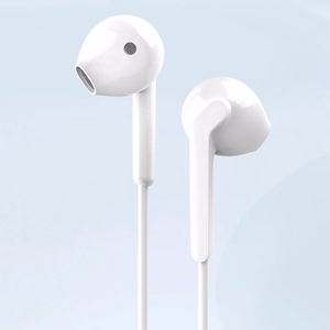 Dudao X3+ in-ear kõrvaklapid, wired, 3.5mm minijack - valge