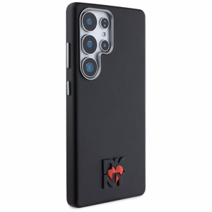 DKNY Leather Heart of NY Ümbris jaoks Samsung Galaxy S25 Ultra - Must