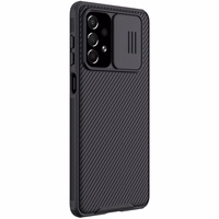 Nillkin CamShield Pro Case soomustatud ümbris Kaamera kaitsekate Samsung Galaxy A73 mustale mudelile
