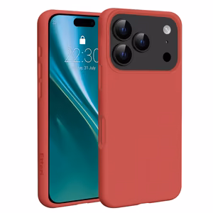 Etteri Silikoon Mag ümbris for iPhone 17 Pro Max raspberry