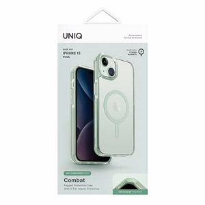 Uniq Combat Magclick Charging ümbris jaoks iPhone 15 Plus / 14 Plus - mint