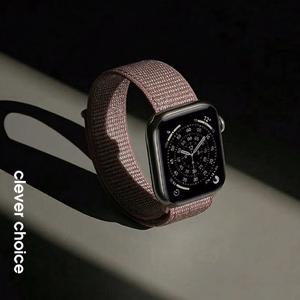 Crong Nylon Apple Watch spordirihm, 38/40/41/42 mm, Smokey Mauve