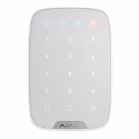 AJAX KeyPad Plus Juhtmevaba Touch Keyboard (valge)