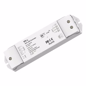V3-L LED Controller 12-48V, 3x 6A, koos Push DIM