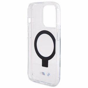 BMW Ring Stand M Collection MagSafe Ümbris jaoks iPhone 15 Pro - Clear