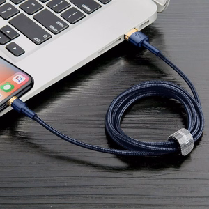 Baseus Cafule Lightning cable 1.5A 2m (Kuldne+Dark sinine)