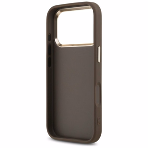 GUESS GUE005483 (PU W/ Big 4G Classic Logo) kaitseümbris seadmele iPhone 18 Pro / 17 Pro, värv: pruun ja kuldne