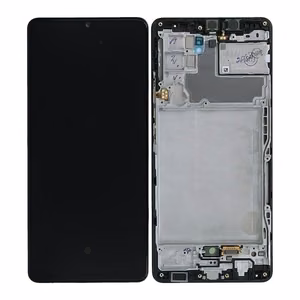 LCD ekraan Samsung A426 A42 5G 2021 puuteekraani ja raamiga must originaal (teenuspakett)