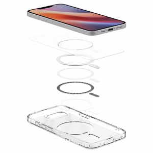 Spigen Ultra Hybrid MagSafe iPhone 16e Ümbris - valge, Translucent