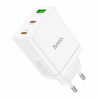 Phone Laadija Hoco 2 x USB C + USB A QC3.0 PD 3A 35W N33 valge