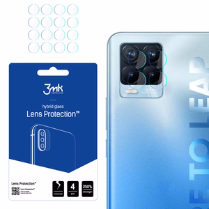 3MK FLEXIBLE GLASS LENS hübriidklaas PROTECT REALME 8 PRO 4 tk. kaamerale