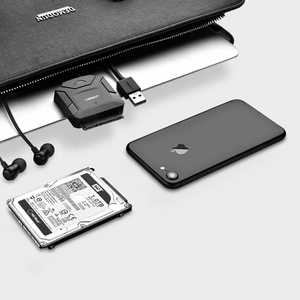 Ugreen CR108 2.5'' / 3.5'' kõvaketta adapterkaabel (USB-A 3.0 - SATA) - must