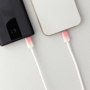 Kaabel USB C to Lightning Forcell F-Energy PD 3A 27W Gradient 1 m C356 valge