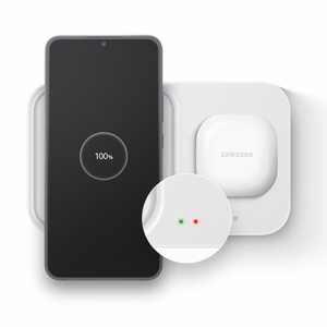 Samsung Wireless Laadija Duo EP-P5400BWEGEU induktiivne laadija 15W - valge