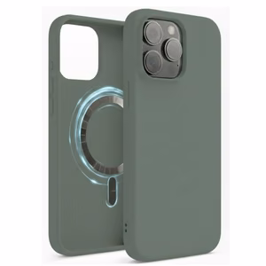 Ümbris "TM MagSafe Silicone" iPhone 15 Pro / Küpress /