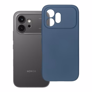 Чехол для Honor 600 силиконовый синий