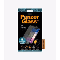 PanzerGlass E2E Super+ privaatsus karastatud klaas jaoks iPhone XR / 11 - with must raamiga