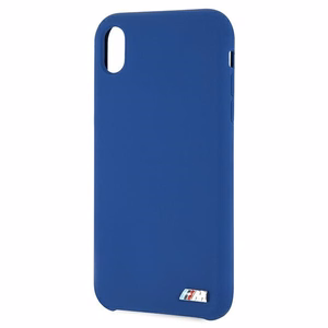 Силиконовый чехол BMW M Collection для iPhone Xr - синий