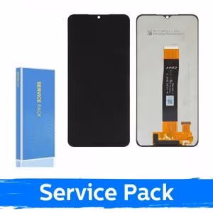 LCD ekraan ühilduv Samsung A326 A32 5G (CDOT) must (Service Pack / Aftermarket)(NF versioon)