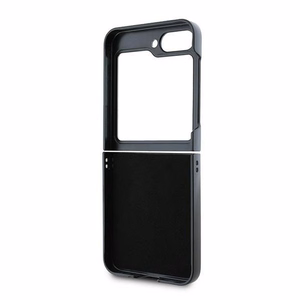 GUESS ümbris jaoks SAMSUNG Z Flip 6 GUHCZF64GMGGR (PU 4G Leather Metal Logo) must
